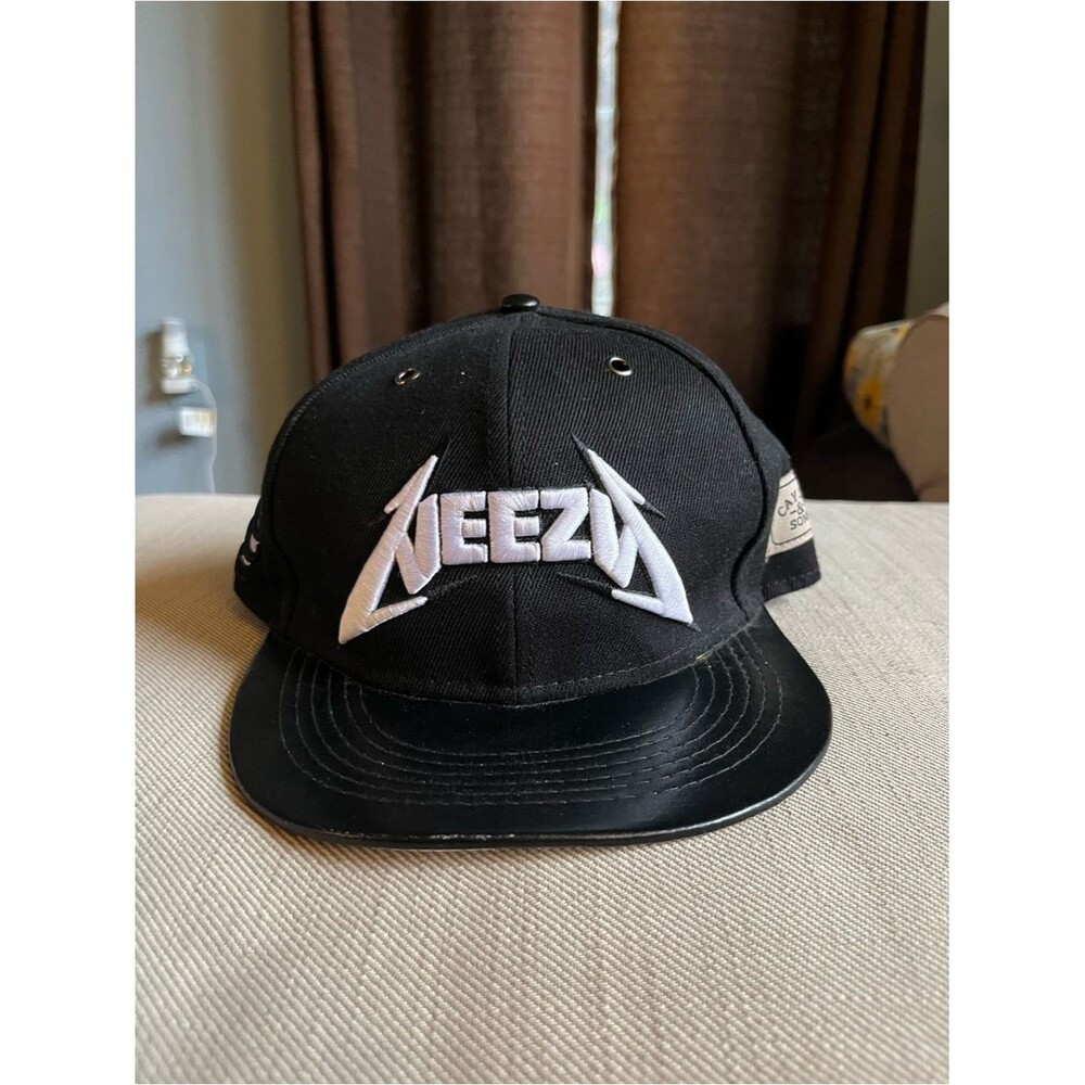 Yeezy Black Hat with White Embroidered Logo